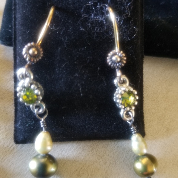 Green Fresh Water Pearls - Picture 3 of 4